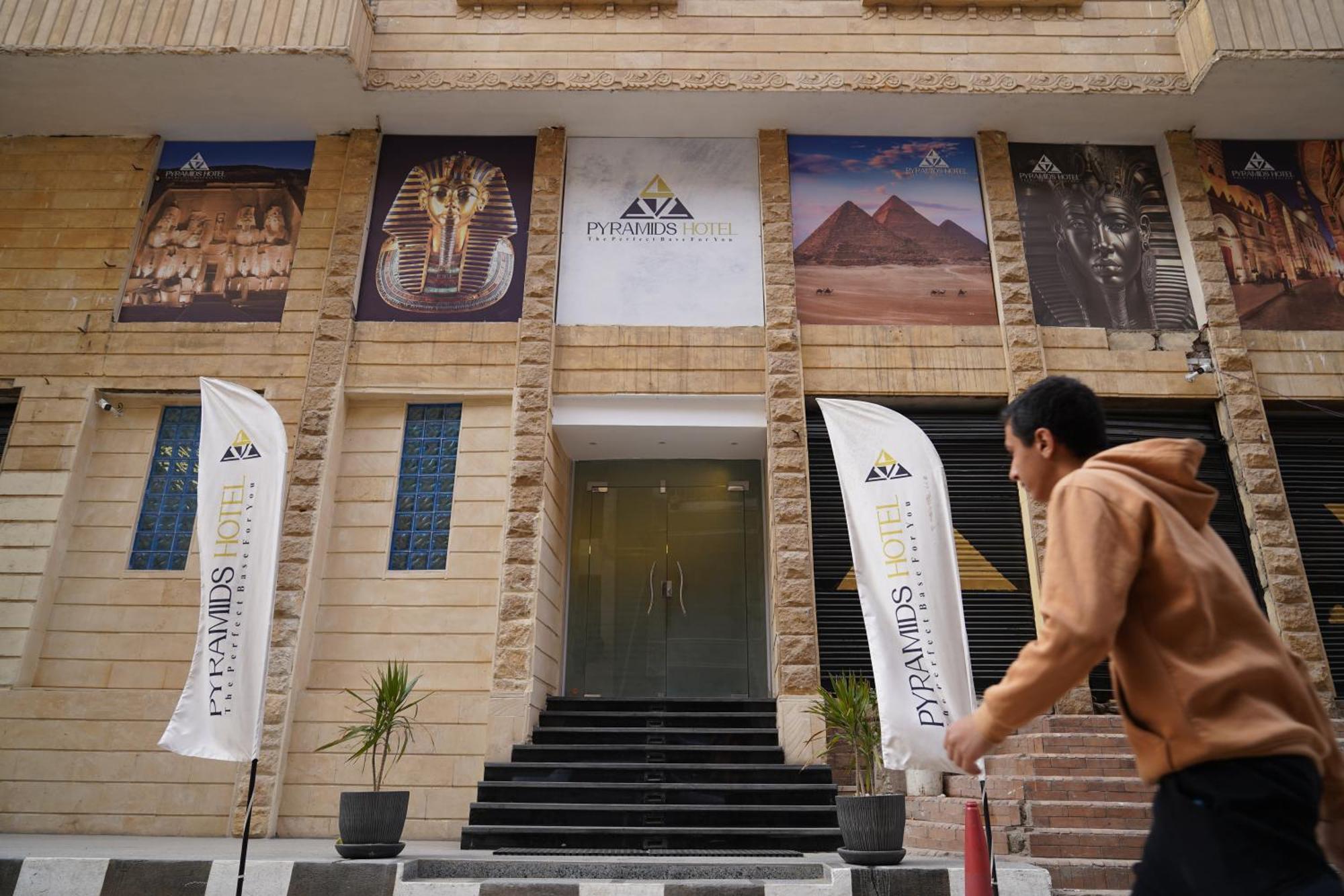 Pyramids Hotel Kafrat al Jabal Екстер'єр фото